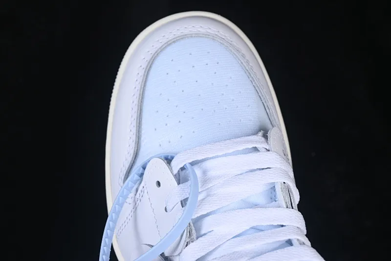 All categories Air Jordan Jordan series basketball shoes Air Jordan 1 High OG version Off White x Air Jordan OW AJ1 Joe 1 joint white high-top basketball shoes AA3834-100